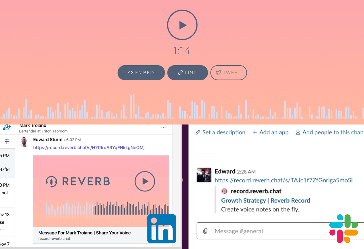 Asynchronous Voice Chat | Use Now | Reverb Record