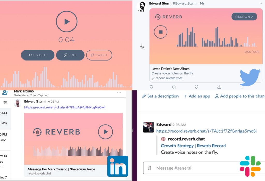 Make a Voice Message Online | Reverb Record