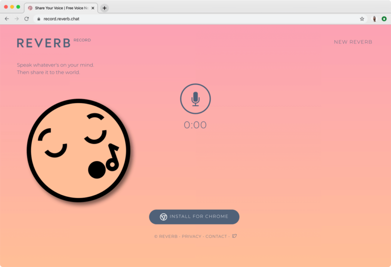 Online Song Recorder | Reverb Record