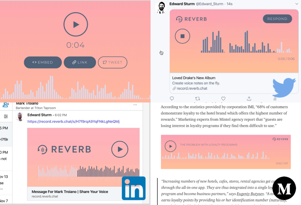 Voice Notes - Record, Save, & Share Online | Reverb Record